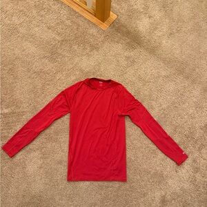 Dick’s Sporting Goods (DSG) Red Atheltic Dri-Fit Long Sleeve Shirt